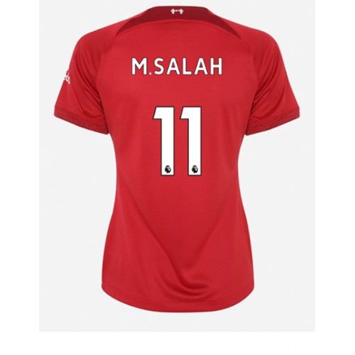 Dres Liverpool Mohamed Salah #11 Domaci za Žensko 2022-23 Kratak Rukav